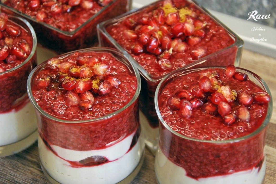 raw chia puding