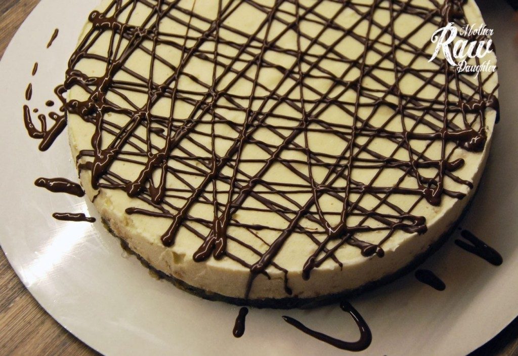 raw citrónový cheesecake