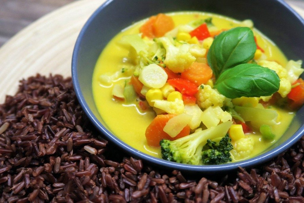 vegan green curry