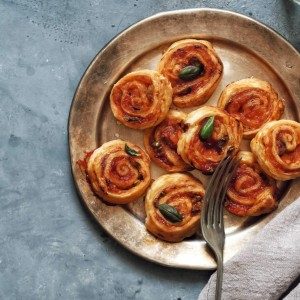 vegan pizza slimáky