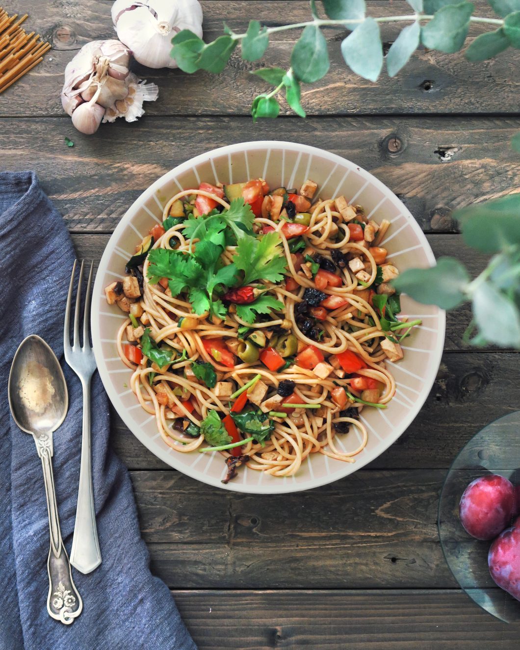 aglio olio s tofu