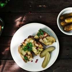 Vegan Veľkonočná nádievka s údeným
