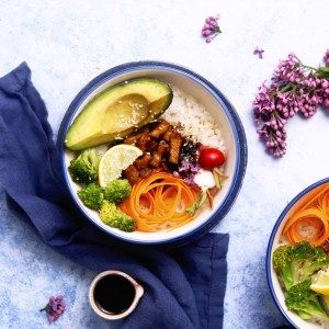 sushi bowl s tofu