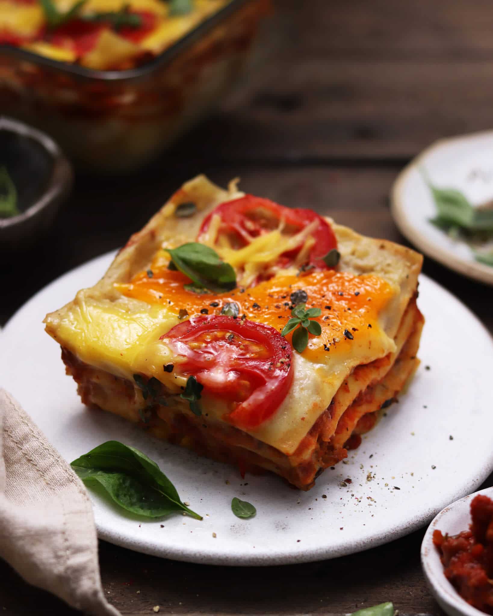 Vegan lasagne s baklažánom - Surová Dcérka - Vegan recepty