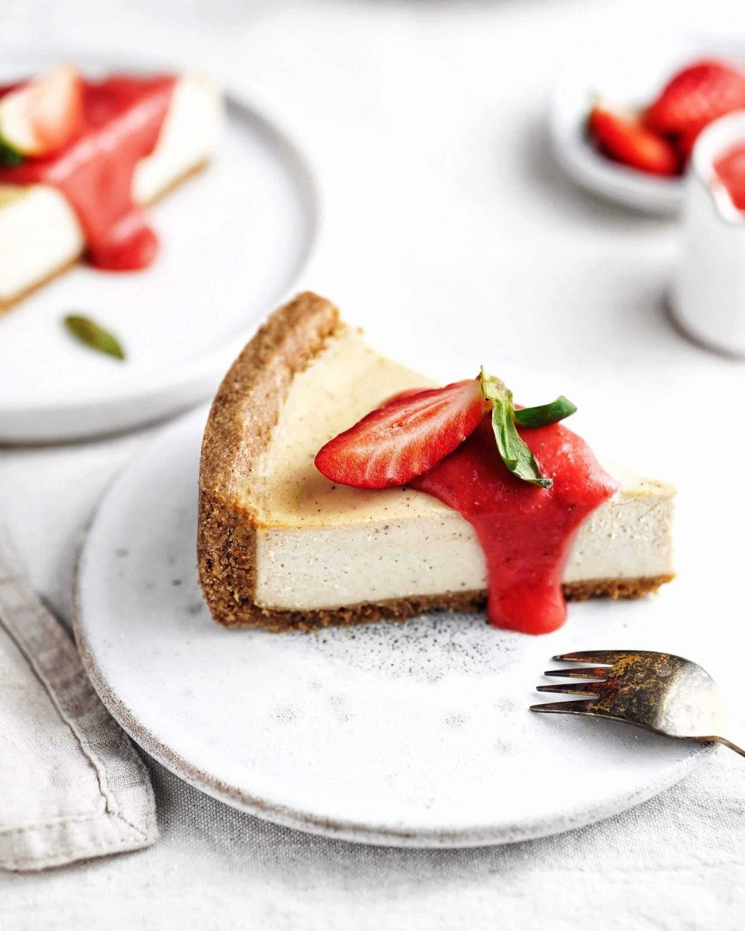 Vegan cheesecake z tofu