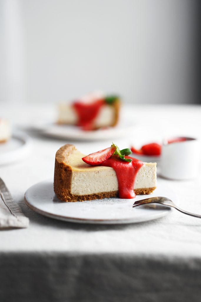 vegan cheesecake z tofu