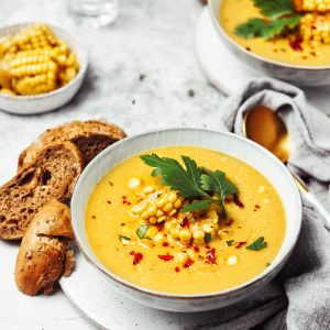 Kukuričná polievka s čili