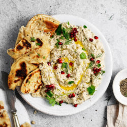 Baklažánový mutabal s tahini