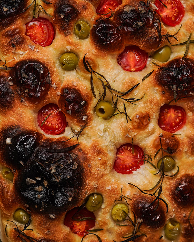 dokonalá focaccia