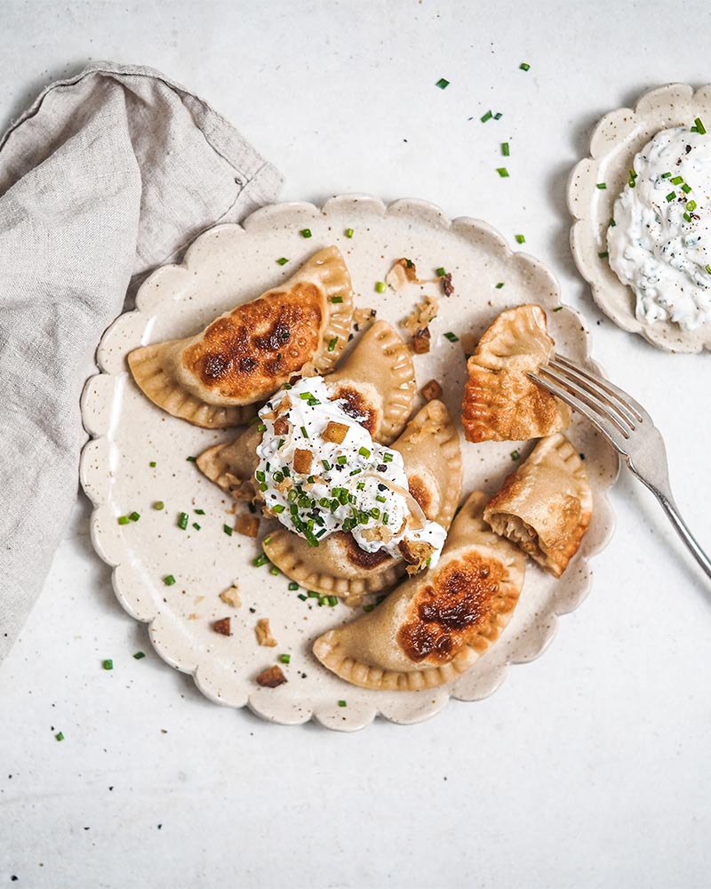 Vegan kapustové pirohy