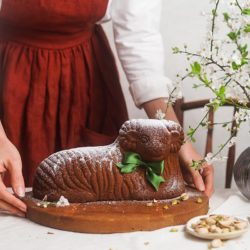 Pistáciový Veľkonočný baranček - bez lepku