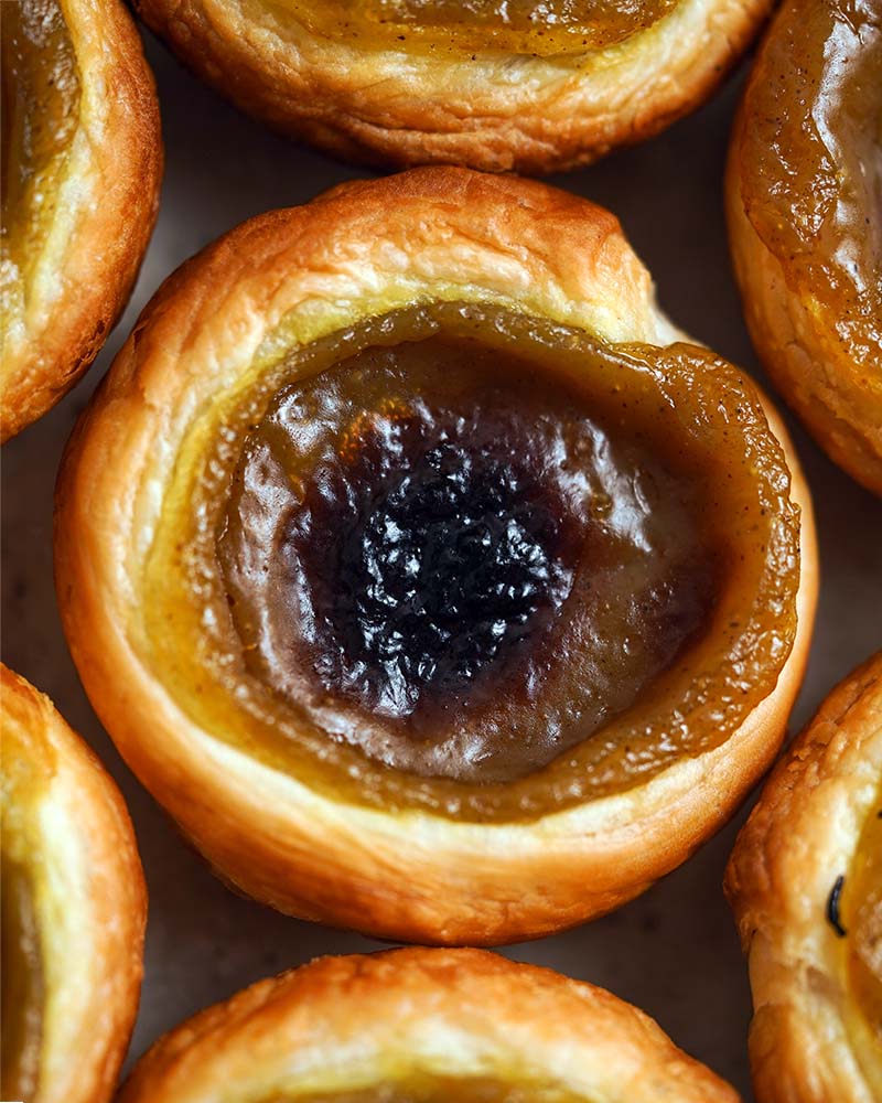 Pasteis de nata vegánske
