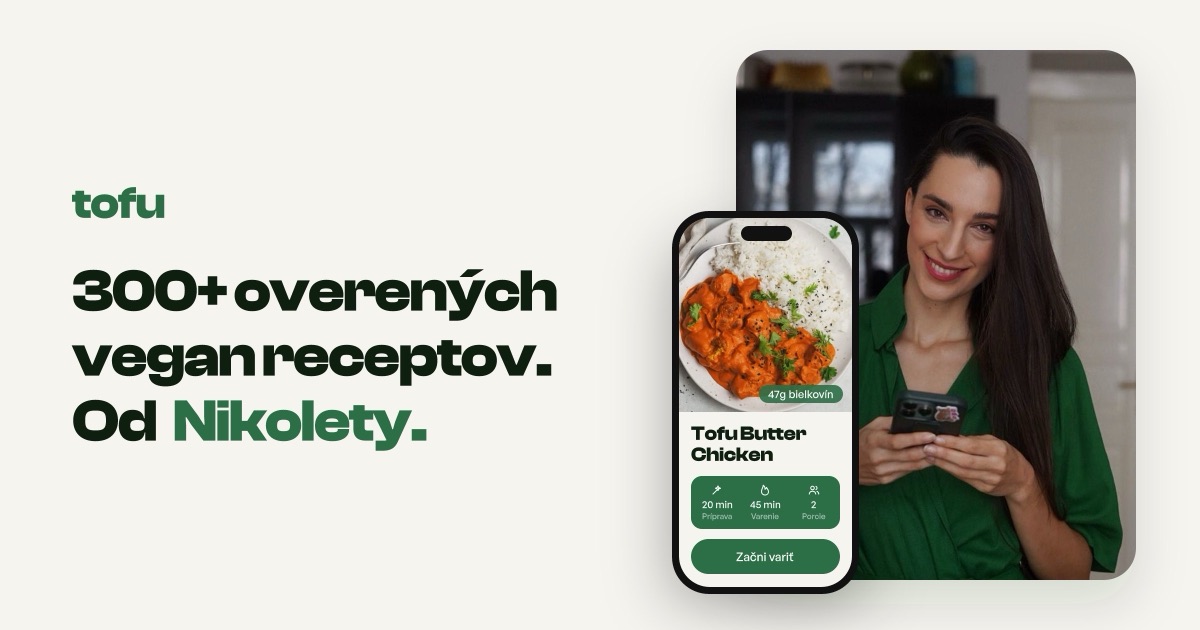 Tofu: 300+ overených vegan receptov od Nikolety